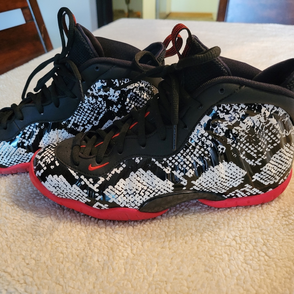 Nike One Albino Snakeskin Foamposites